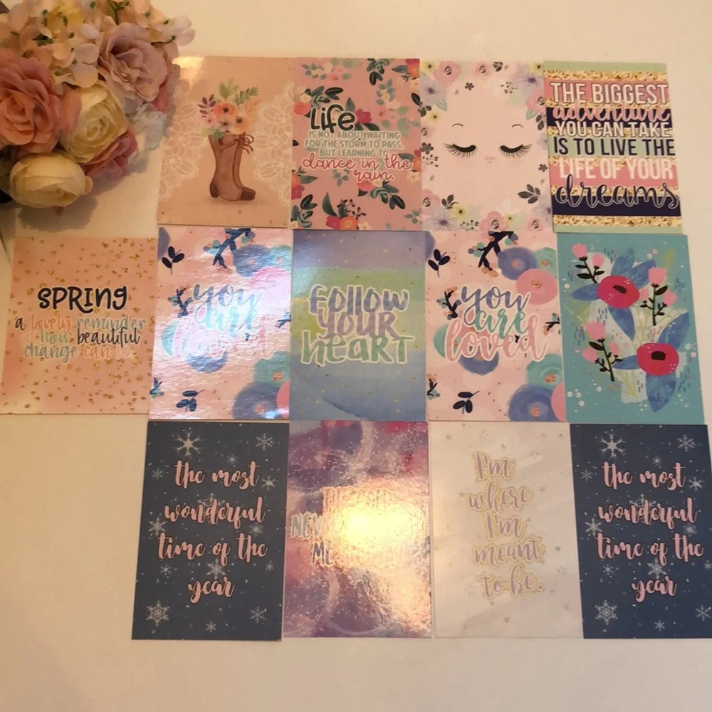 JESSICA HARTS PLANNER CARDS Jessica Hearts paper cards Planning Papers